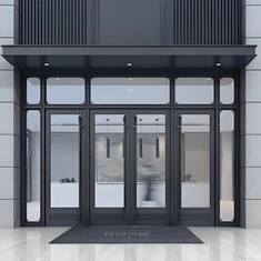 Drws gwanwyn llawr alwminiwm