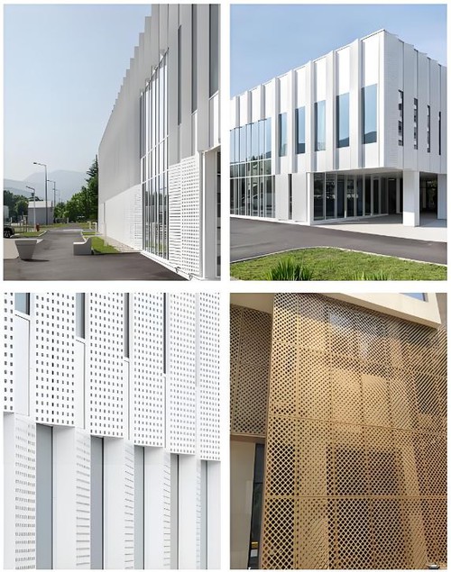 2-Modern aluminum panel architecture 2-Modern aluminum panel architecture